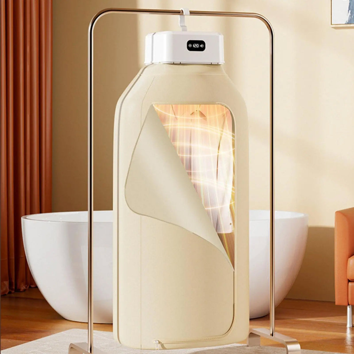 Portable Foldable Electric Clothes Dryer Air Drying Machine Home Travel Buddy