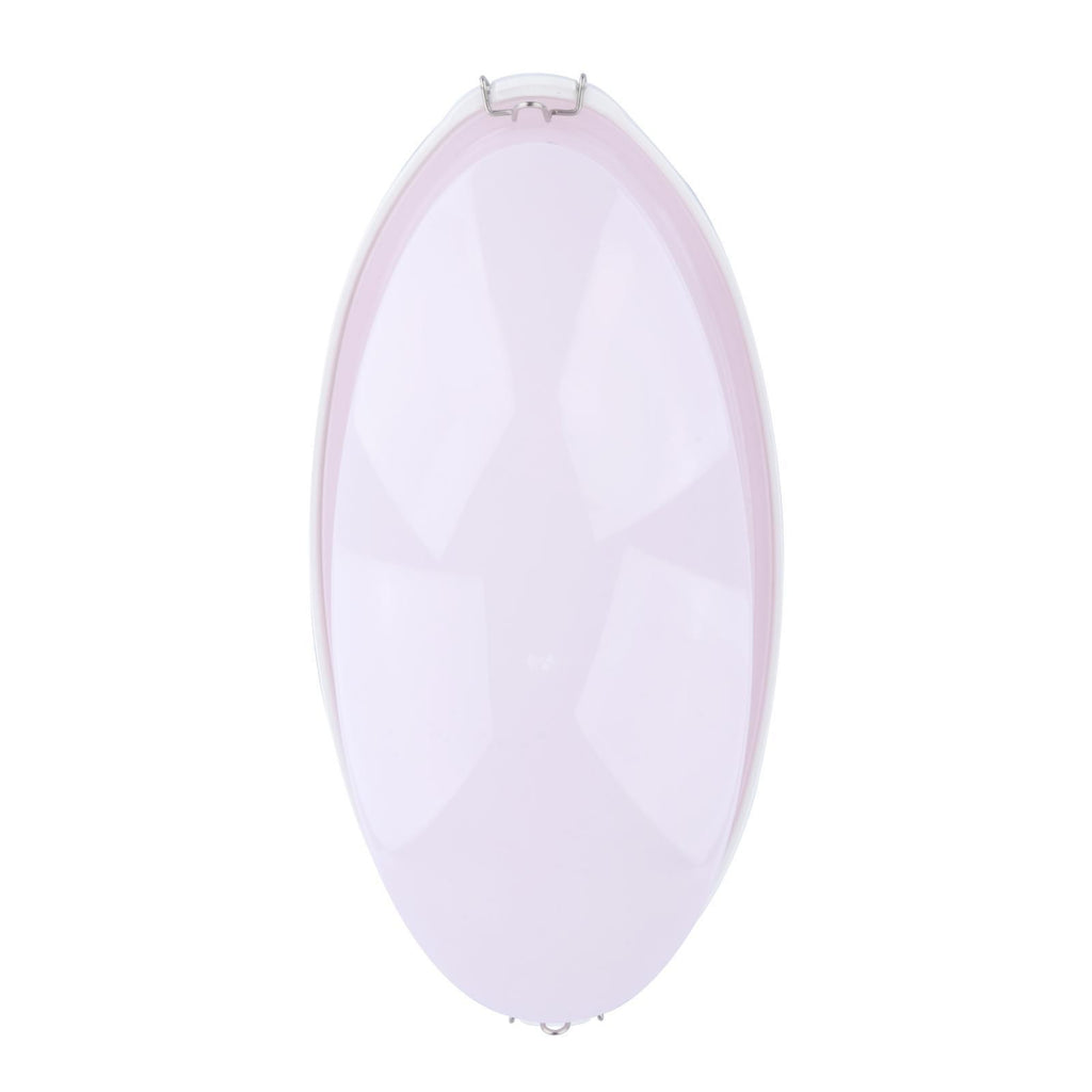 Explosion-Proof Sauna Light Cover Professional Anti-High Temperature White Oval
