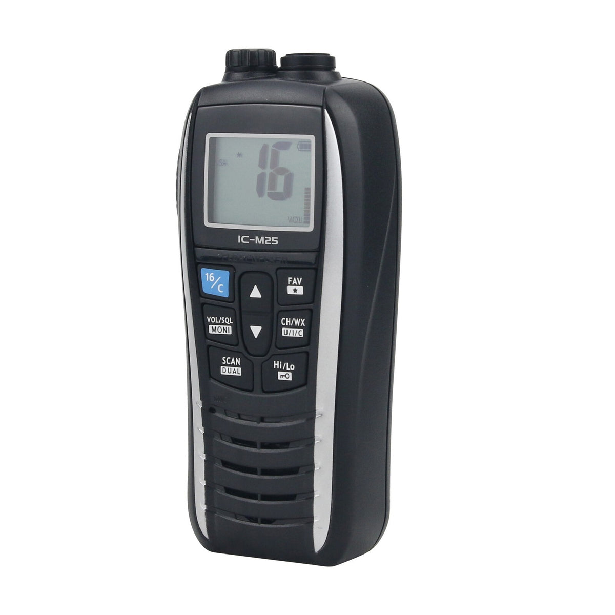 IC-M25 VHF Handheld Transceiver 5W 5KM VHF Marine Radio Walkie Talkie