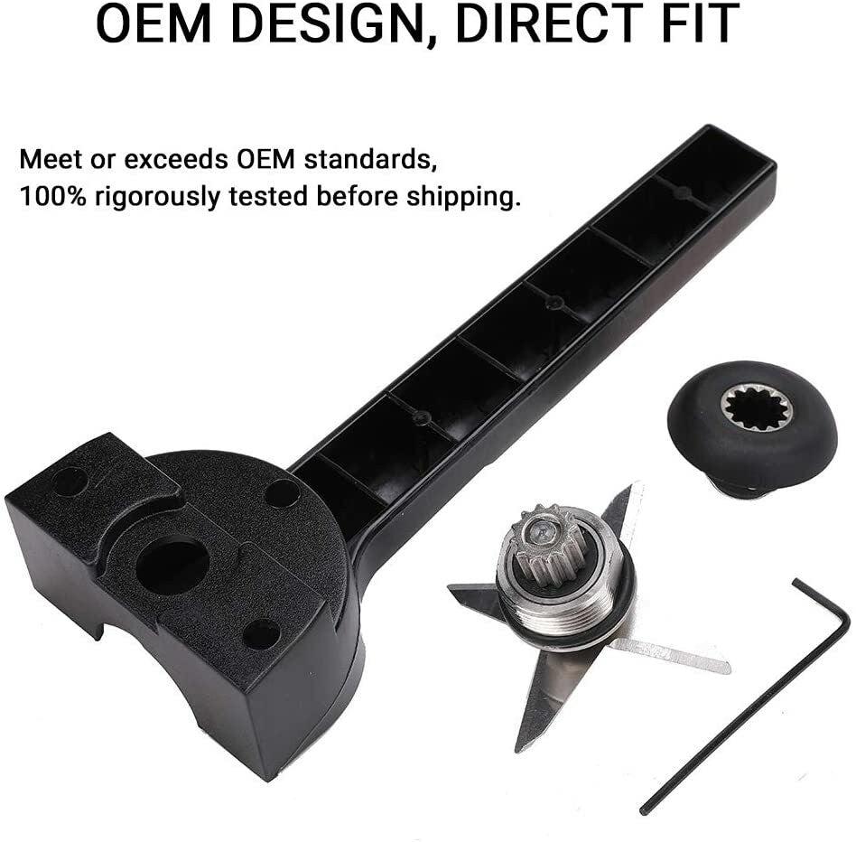 Wet Blade Assembly with Wrench & Drive Socket Kit for Vitamix 5200 Series Parts