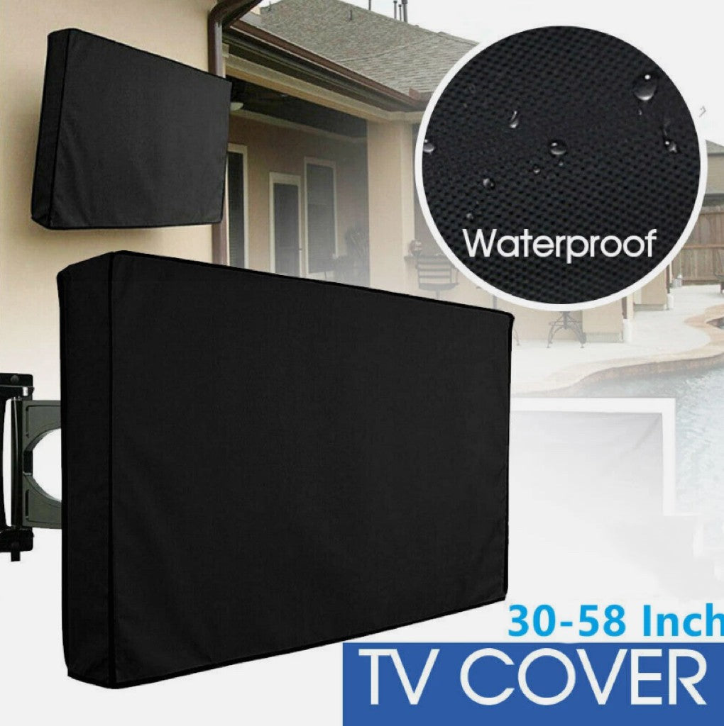 30-58 Inch Dustproof Waterproof TV Cover Outdoor Patio Flat Television Protector