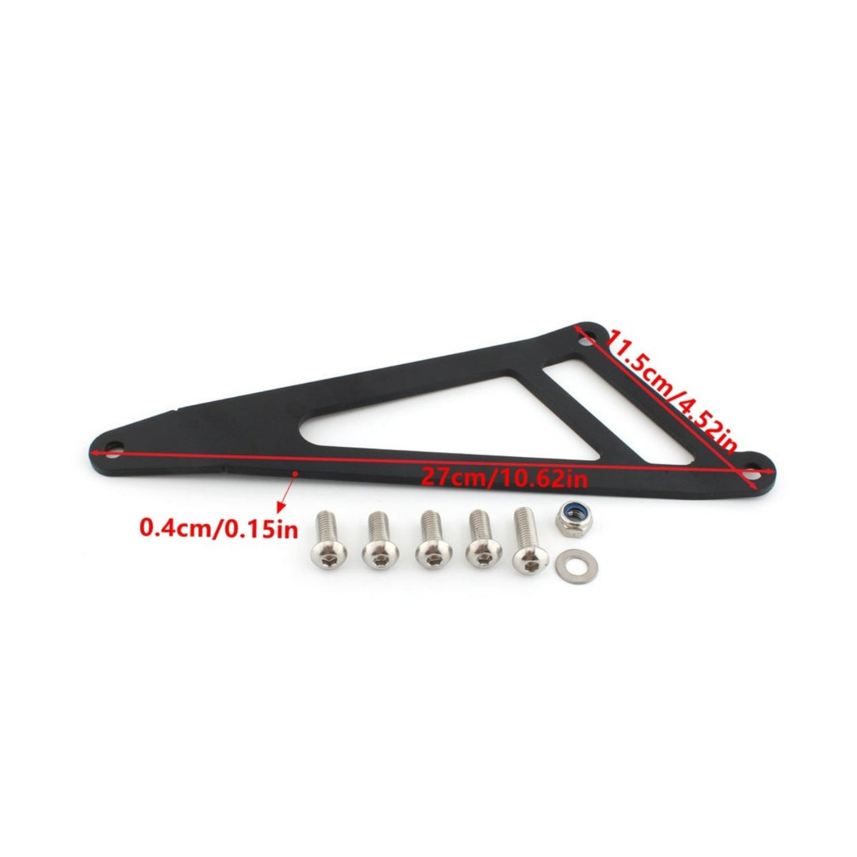 Exhaust Hanger Bracket Enhances Stability Muffler Support Bracket for Racers