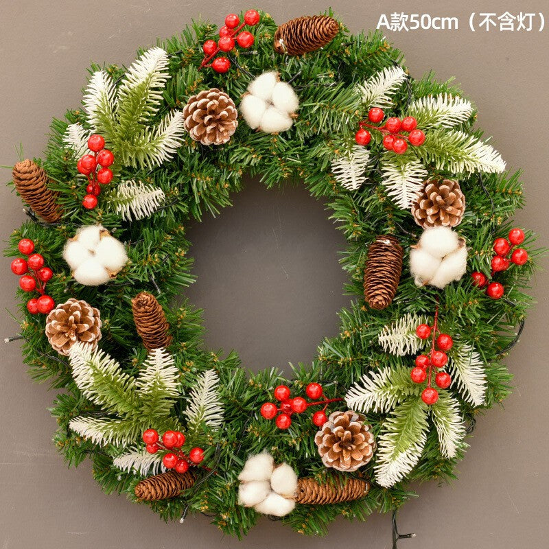 Luxury  Artificial Wreath Christmas Wreath For Front Door Garland