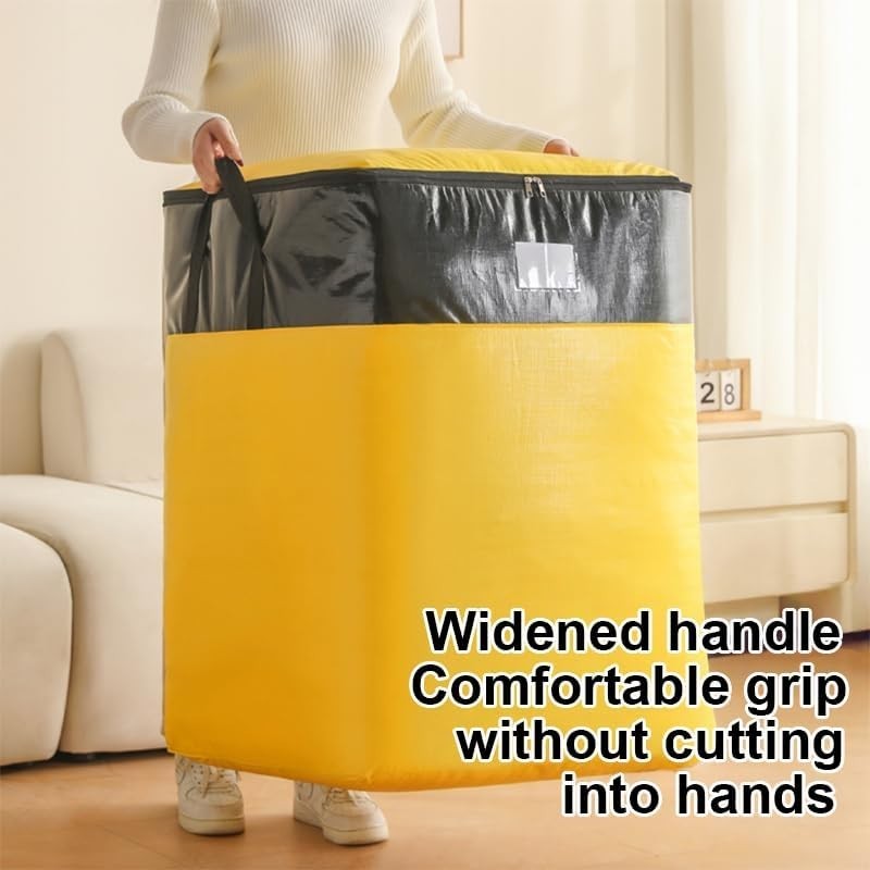 Large Capacity Moving Packing Bag Luggage Clothes Waterproof Quilt Storage Bag◈