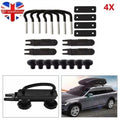 Stainless Steel Universal Roof Box Car Van Mounting Fitting Kit U-Bolts Clamp UK