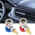 R134A Low/High Coupler Set Car Air Connector for A/C Manifold Gauge Adapter