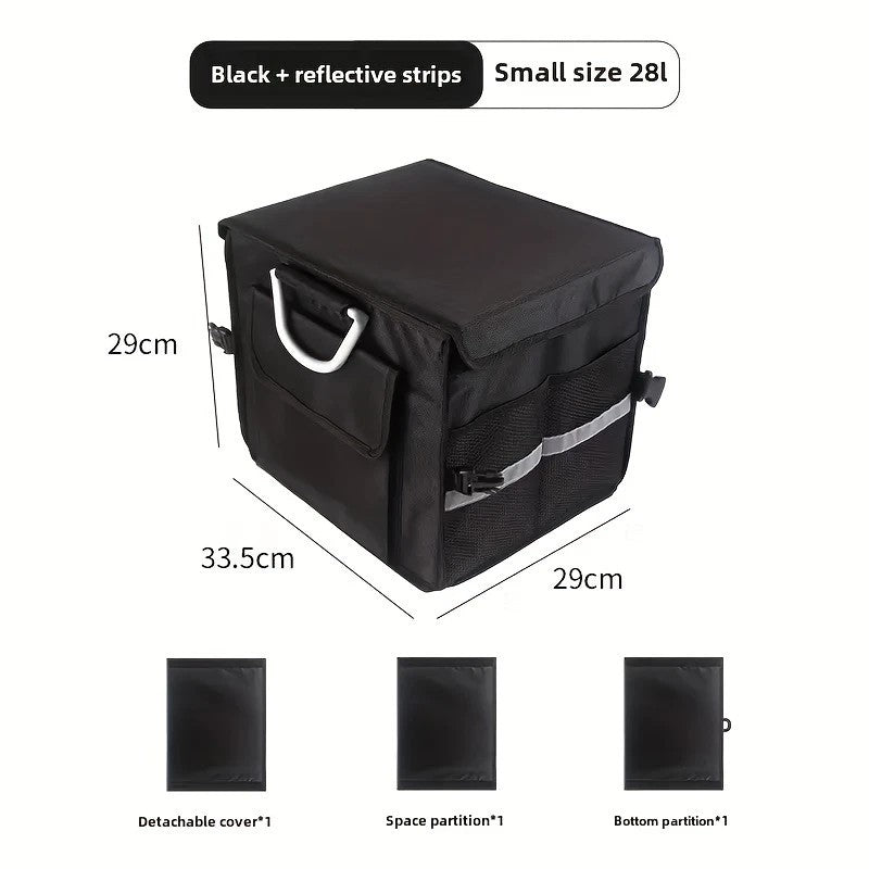 Heavy Duty Collapsible Car Boot Organiser Tidy Storage Box Foldable UK