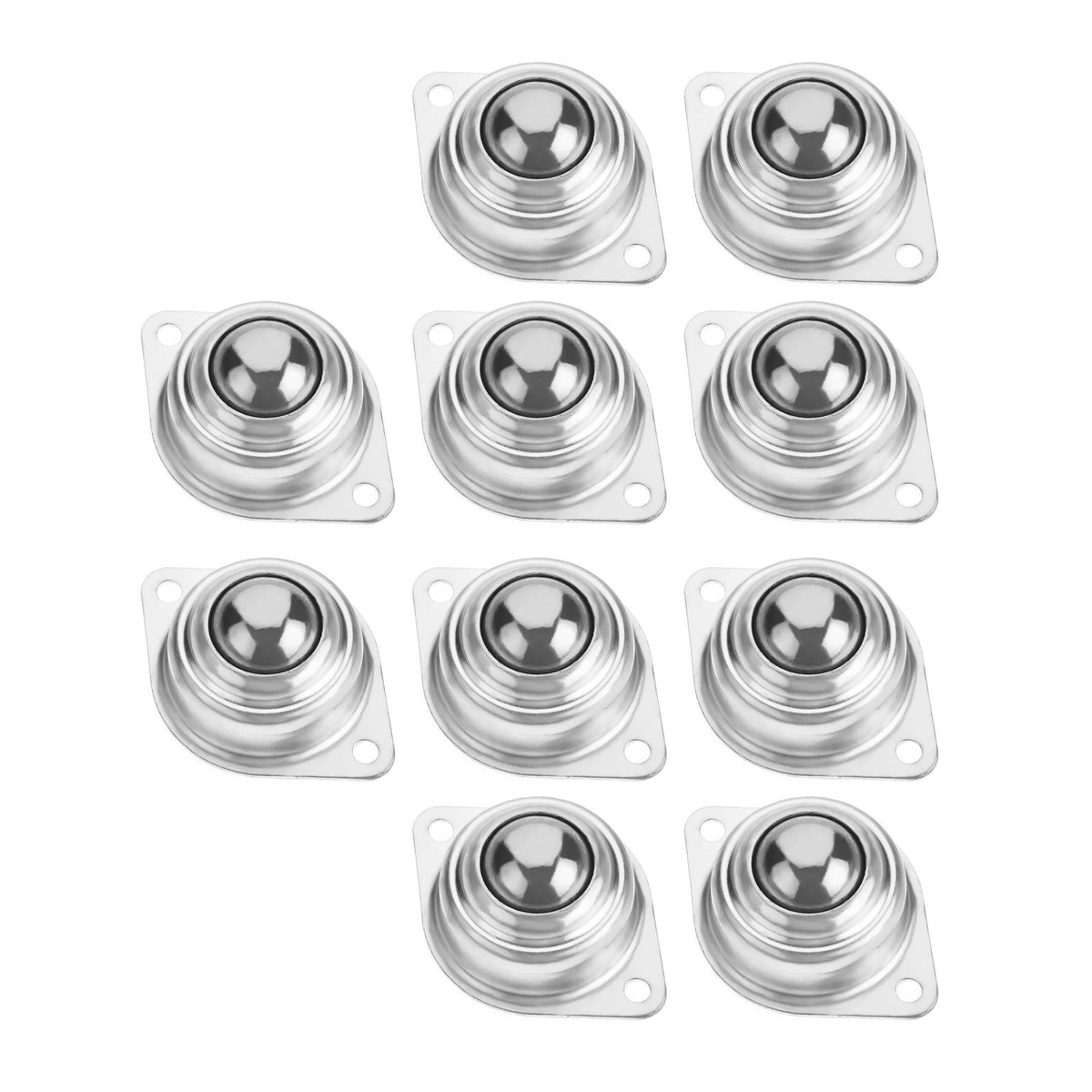 10Pcs Roller Ball Transfer Bearing Casters For Conveyor Transmission Accessories
