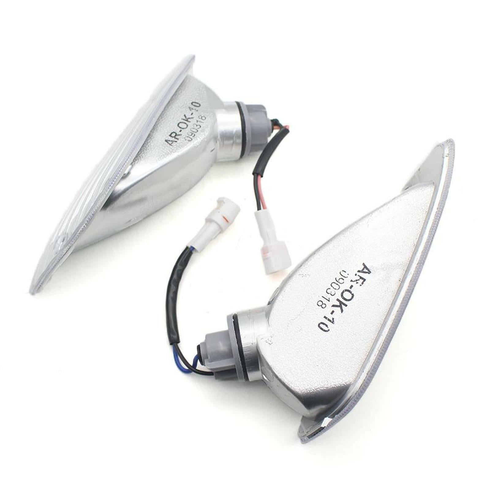1 Pair Front Indicator Turn Signal Lamp Fit Vespa LX 50 LX 125 Scooter Parts