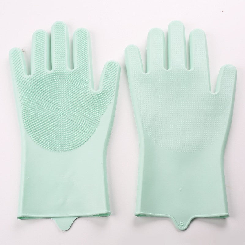 Portable Household Anti-Scratch And Anti-Bite Pet Bathing Gloves