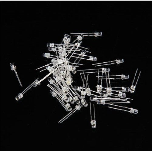 200Pcs 3mm 5mm LED Light White Yellow Red Blue Green Assortment Diodes Kit New