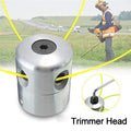 2X Petrol Strimmer Bump Feed Line Head Grass Trimmer Replacement Cutter Spool
