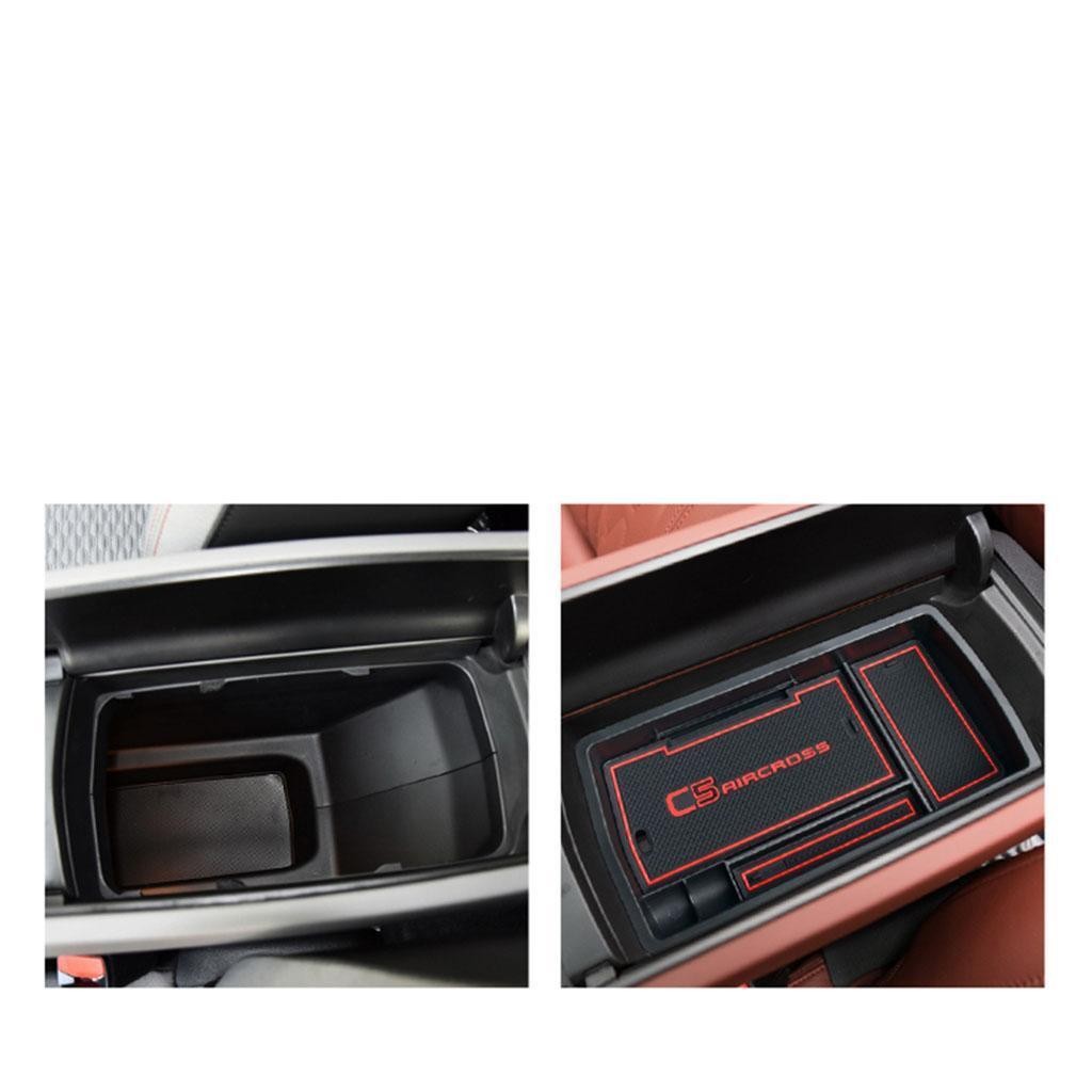 Car Armrest Box Storage Fits for Citroen C5 Aircross Replaces Accessories
