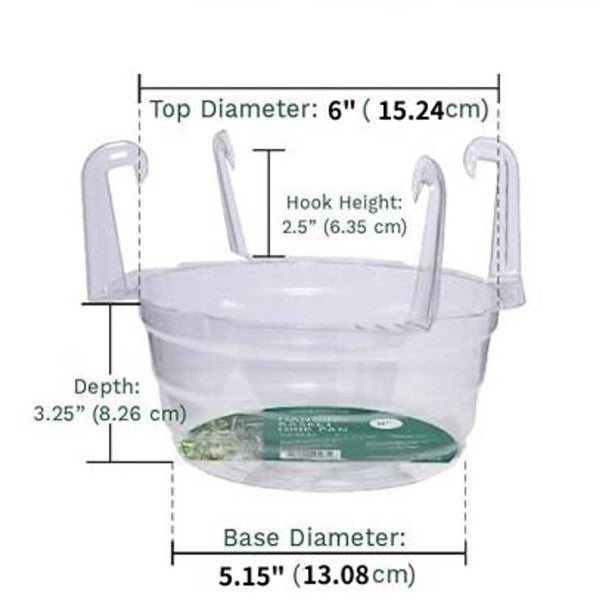 Hanging Basket Saucers for Plants, Saucers for Hanging Baskets