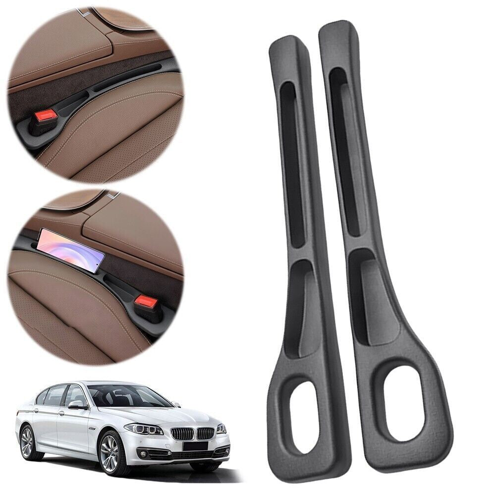 2Pcs Car Seat Gap Filler Side Seam Plug Strip Leak-proof Filling Strip Interior