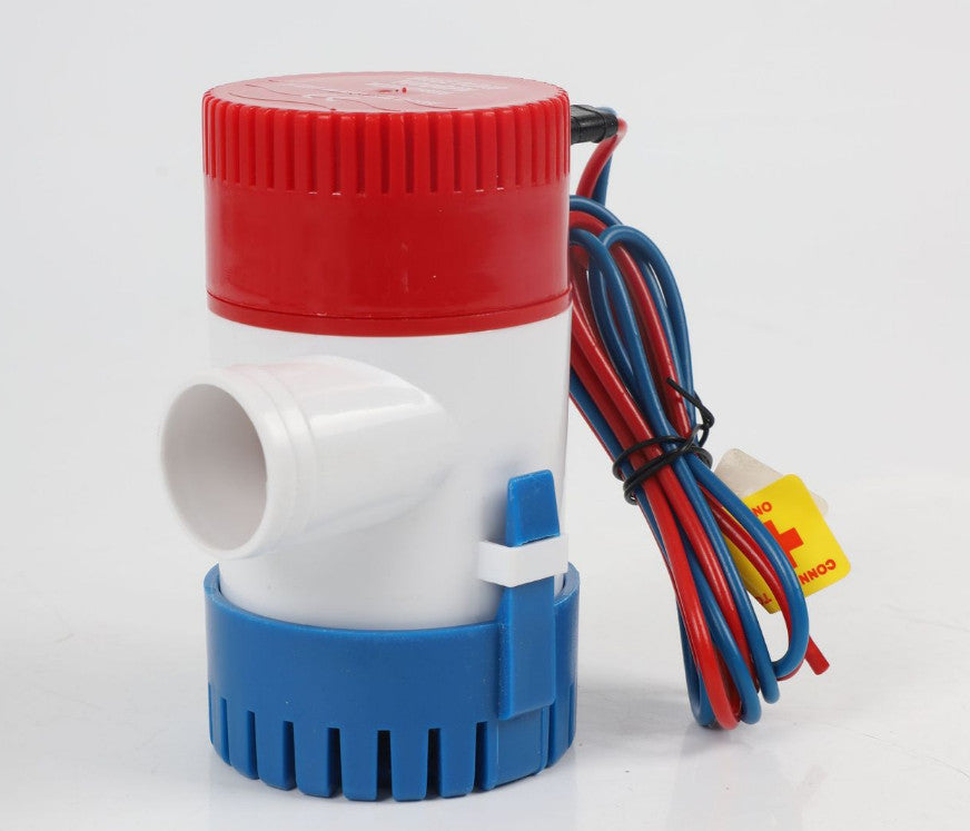 1100GPH Marine Bilge Pump Submersible Water Pump DC 12V Electric Yacht Boat UK