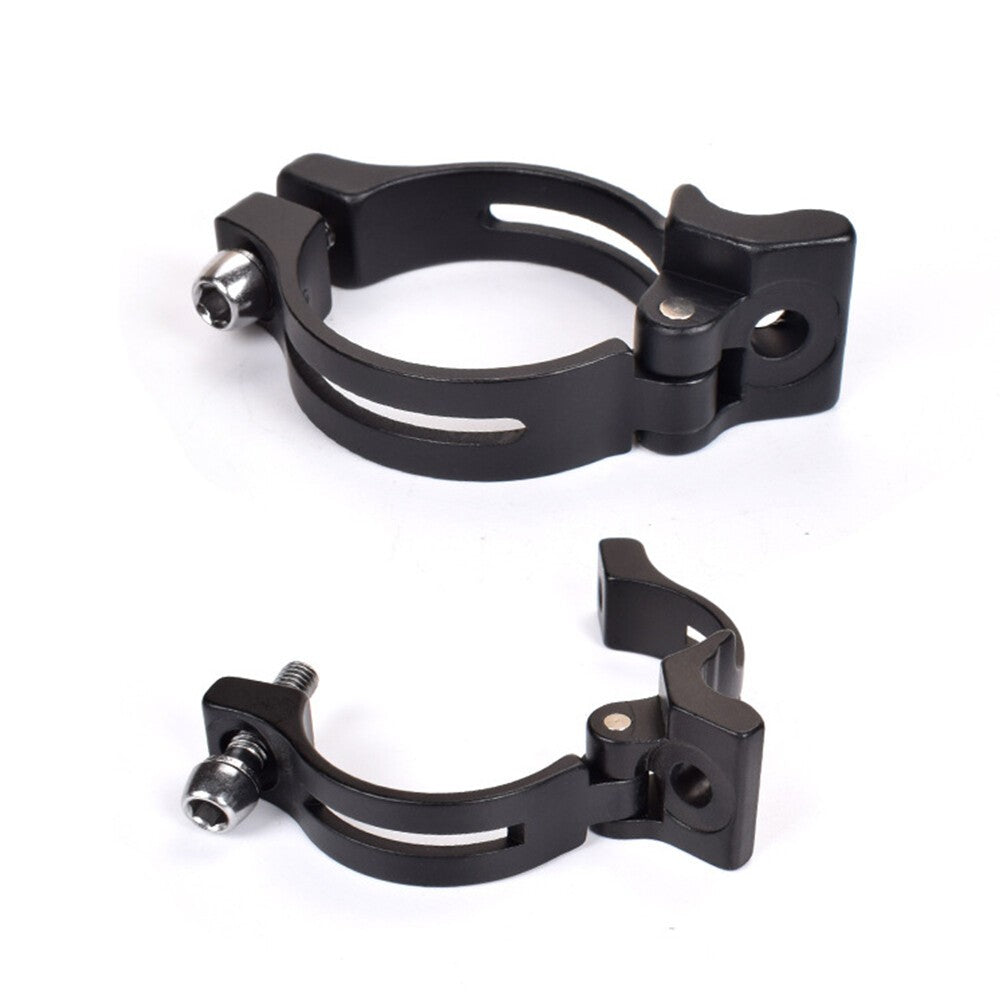 31.8mm Bike Front Derailleur Clamp Braze-On Adapter Mech Band Mount Equipments