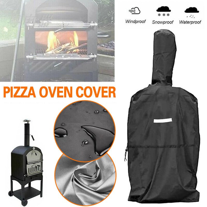 Heavy-Duty Outdoor Pizza Oven Cover Bread Oven BBQ Rain Dust Protector-Cover UK