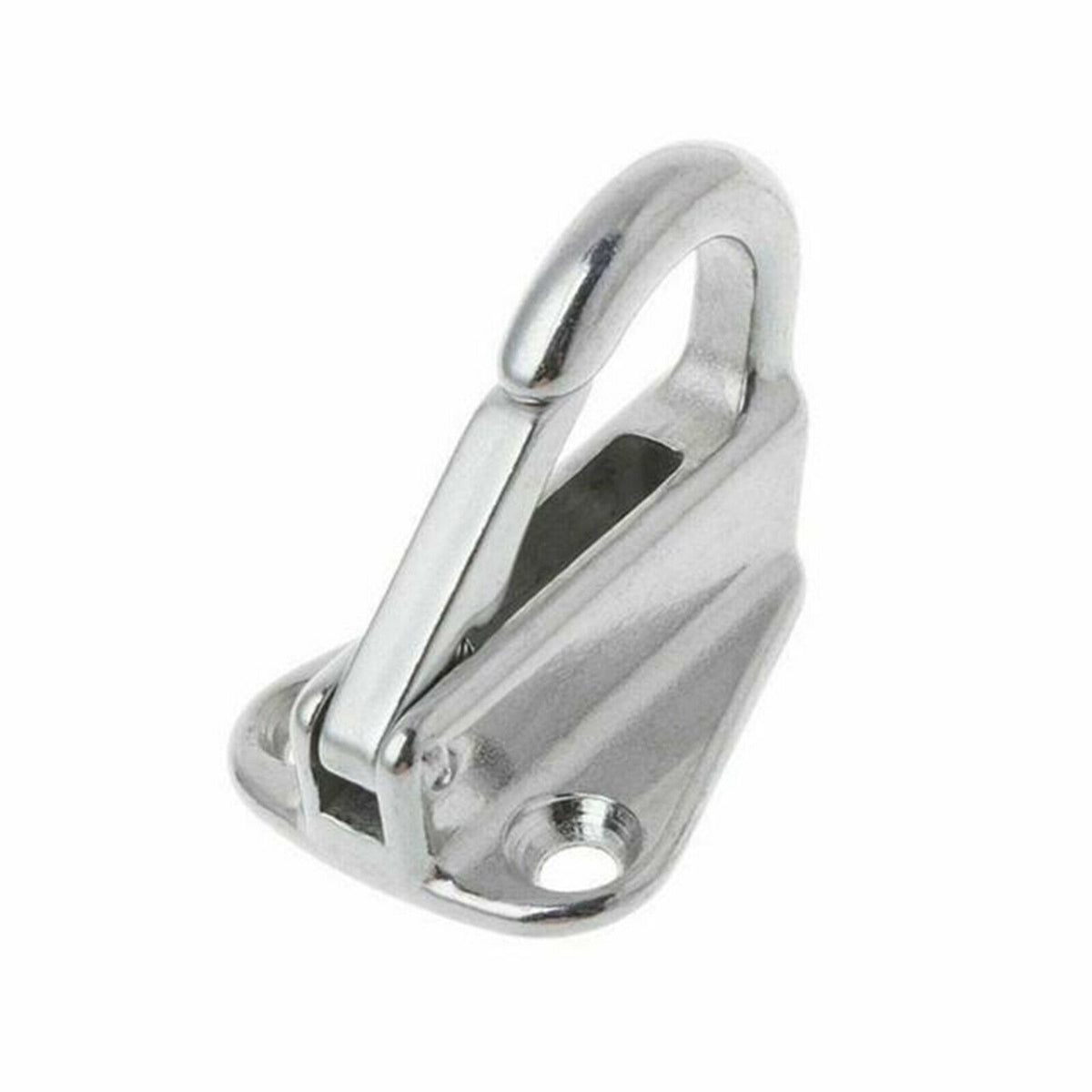 4X Marine Grade 316 Stainless Steel Spring Snap Fender Hook Boat Fending Hooks