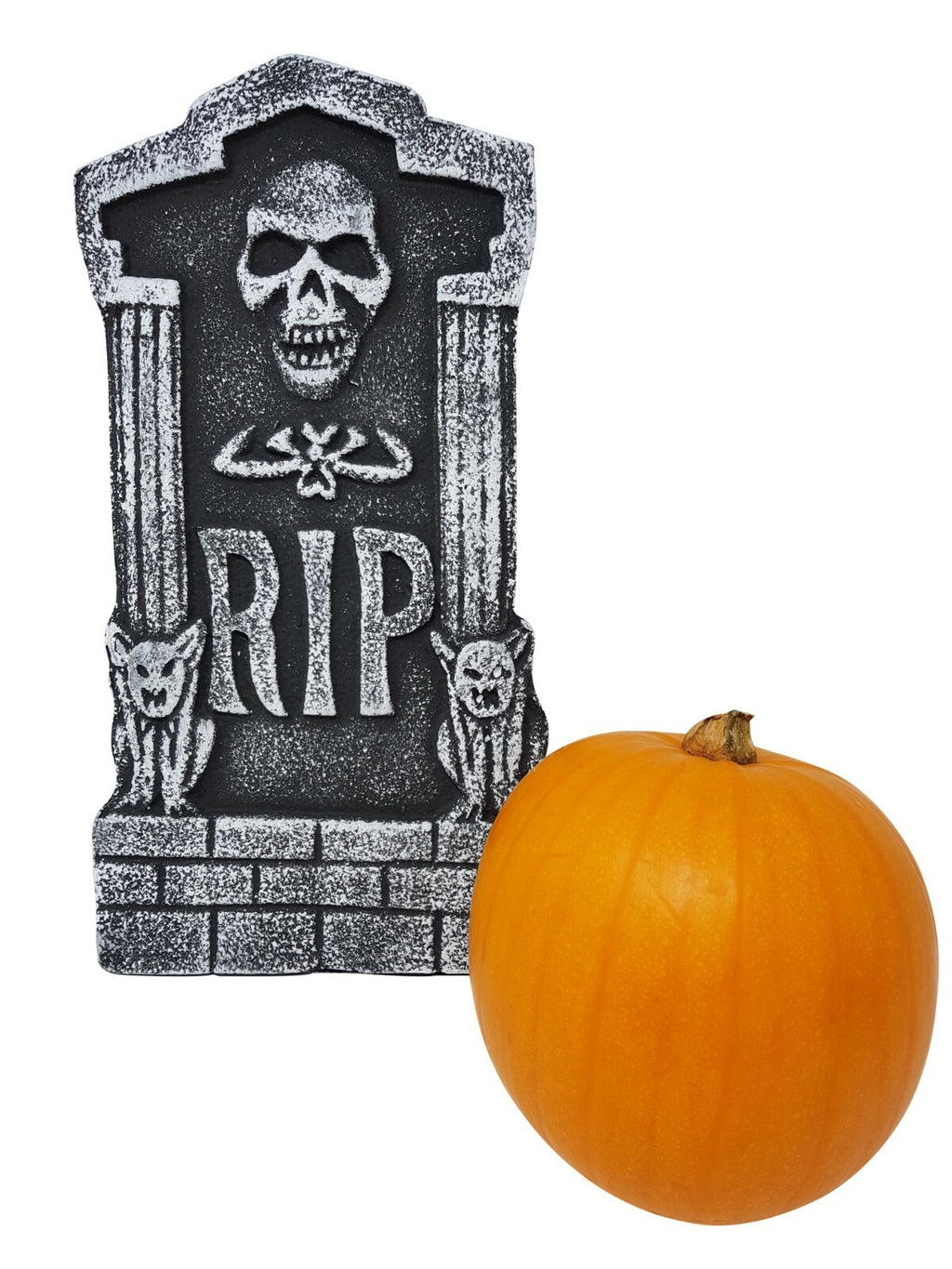 4 Tombstones 43cm Gravestone Outdoor Halloween Decoration Prop Graveyard Garden