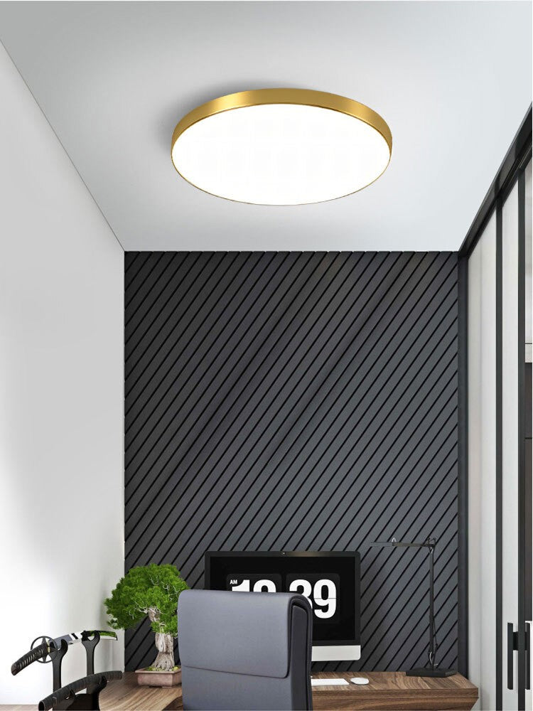 Lights Bathroom Kitchen Living Room Lamp Thin LED Ceiling Light Round Panel Down