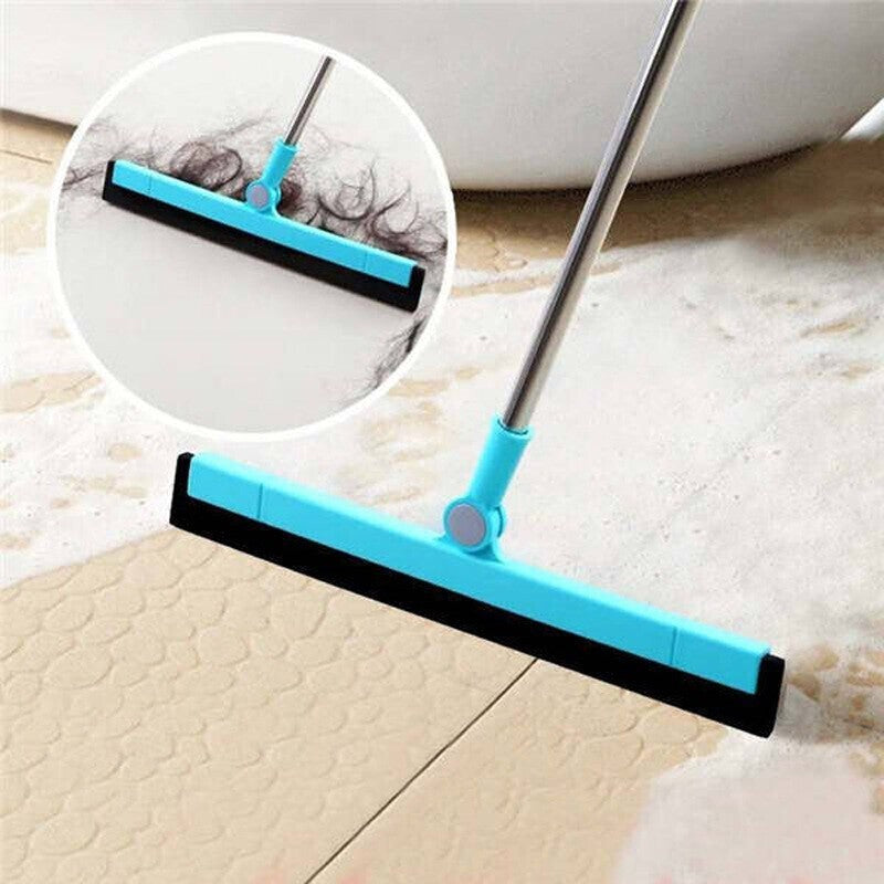 Floor Squeegee Wiper Broom Floor Tile Bathroom/Kitchen Clean Long Handle