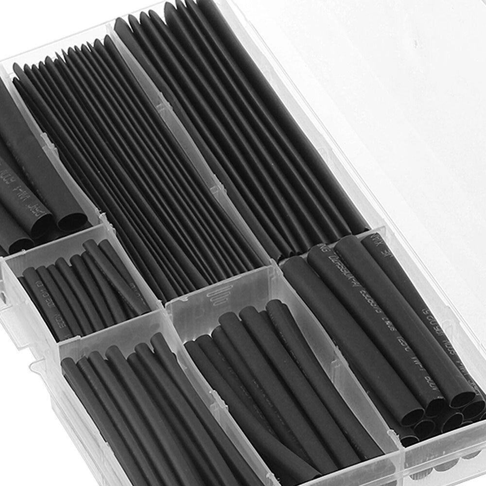 150Pc Heat Shrink Tubing Tube Sleeve Kit Car Electrical Assorted Cable Wire Wrap