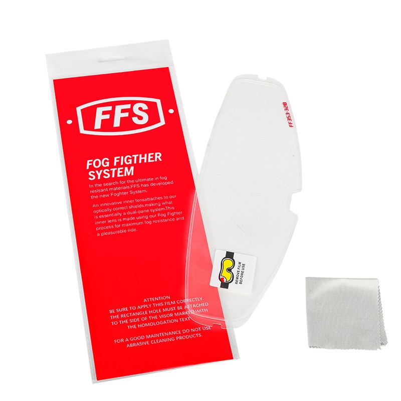 Rapid Motorcycle Motorbike Helmet Pinlock Visor Insert Clear Anti-Fog LS2 FF353