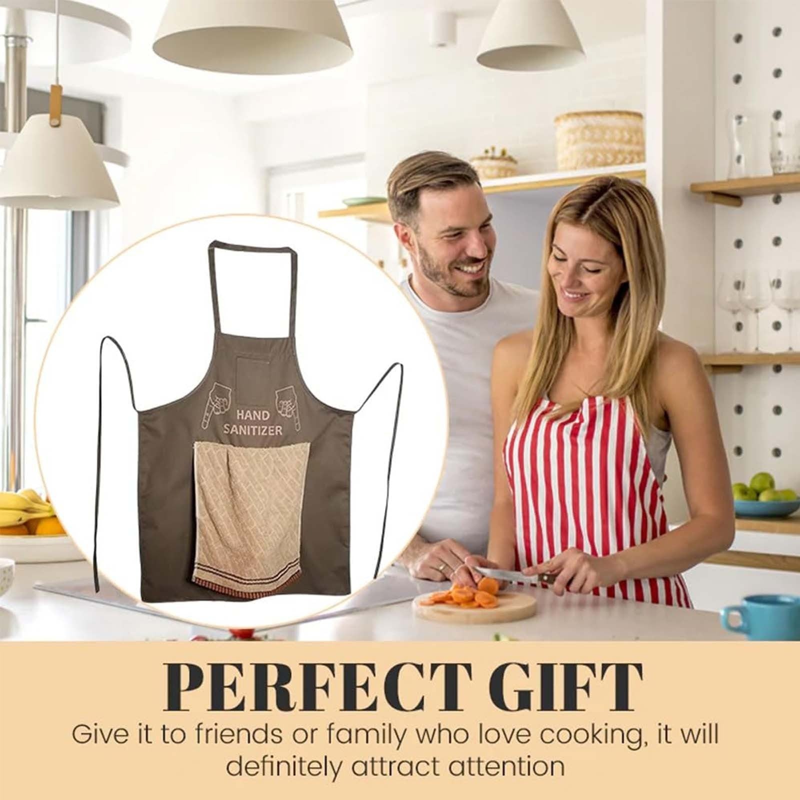 Adult Ultimate Funny Apron | Surprise Hidden In Pocket! Novelty Kitchen Apron🔥