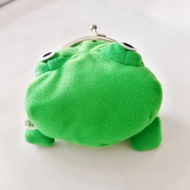 Cute Green Frog Style Coin Purse Anime Naruto Wallet Anime Cosplay Goods