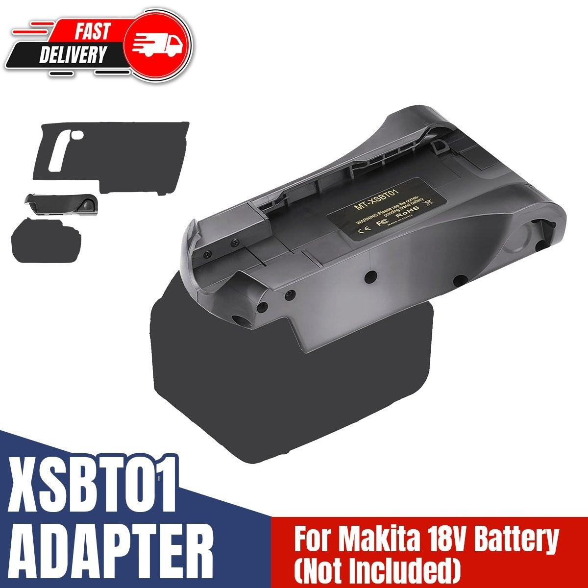 Adapter For Milwaukee 18V Battery Convert to For Shark Vacuum Battery
