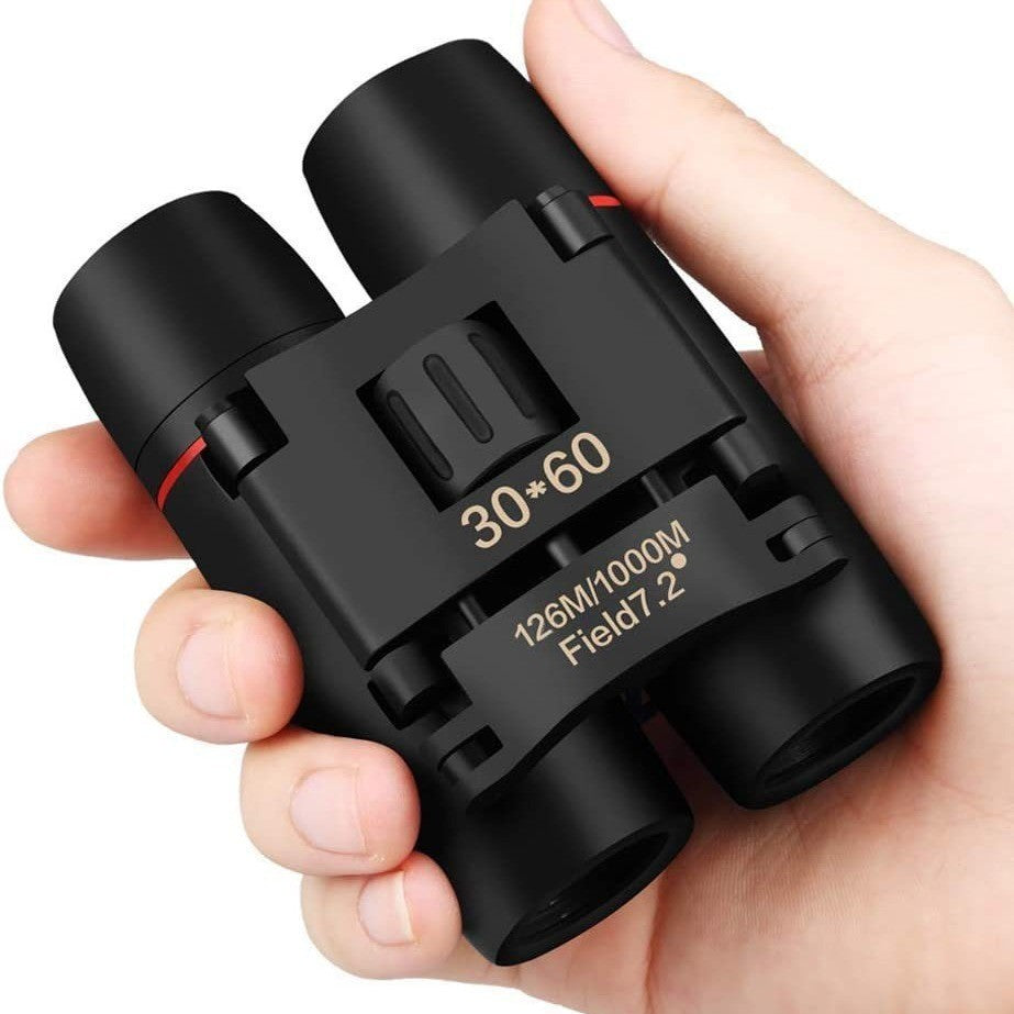 Portable 30x60 Mini Binoculars Day And Night Compact Vision Outdoor Telescopes