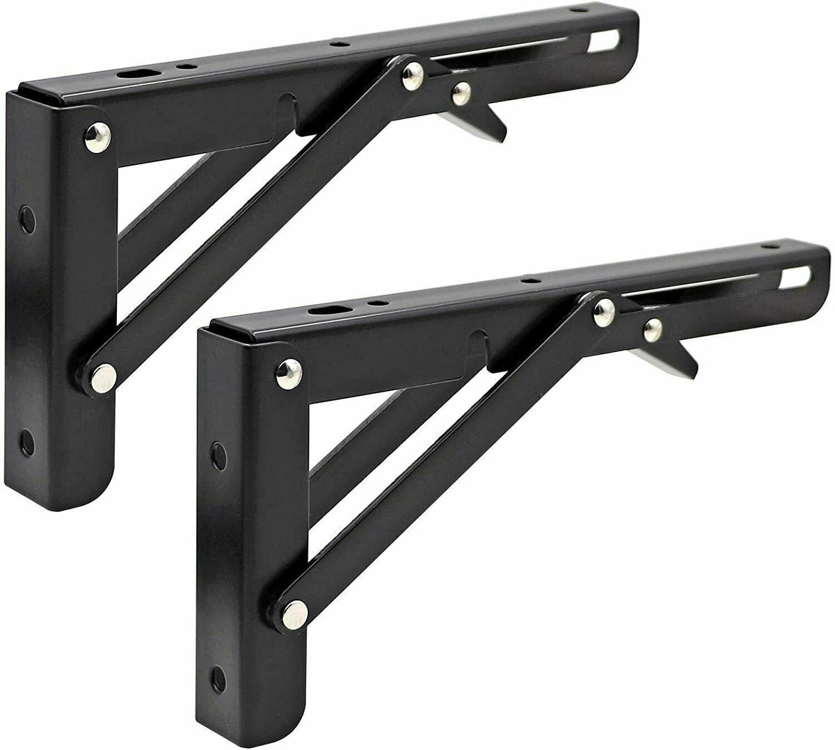 2/4*Campervan Folding Bracket Table Extension Shelf Motorhome Caravan Wall Hinge