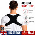 Posture Corrector Shoulder Support Belt Body Brace Belt Lumbar Adjustable Strap