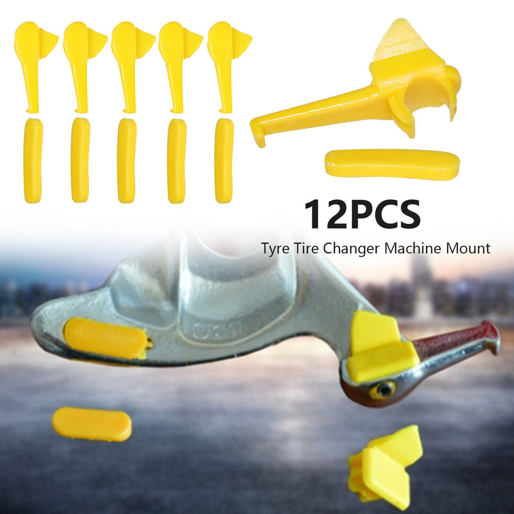 12Pcs Replacement Tyre Nylon Mount Demount Machine Head Insert Rim Protector New