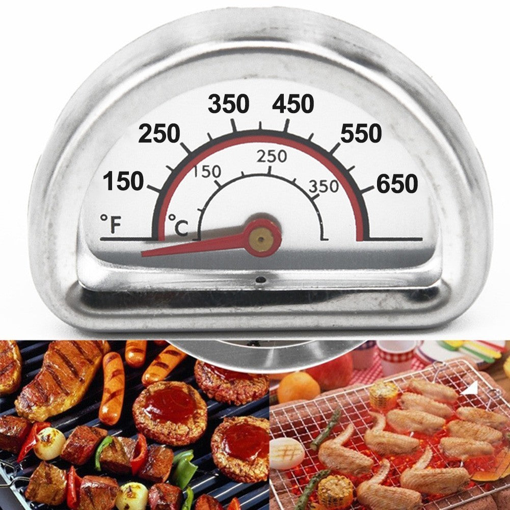 BBQ Thermometer with Dual Scale for Quick and Accurate Temperature Measurements