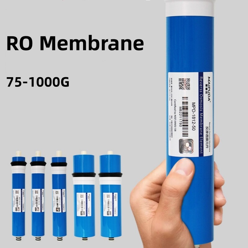 75-600  GPD RO Reverse Osmosis Membrane for RO Water Filter Purifier Part