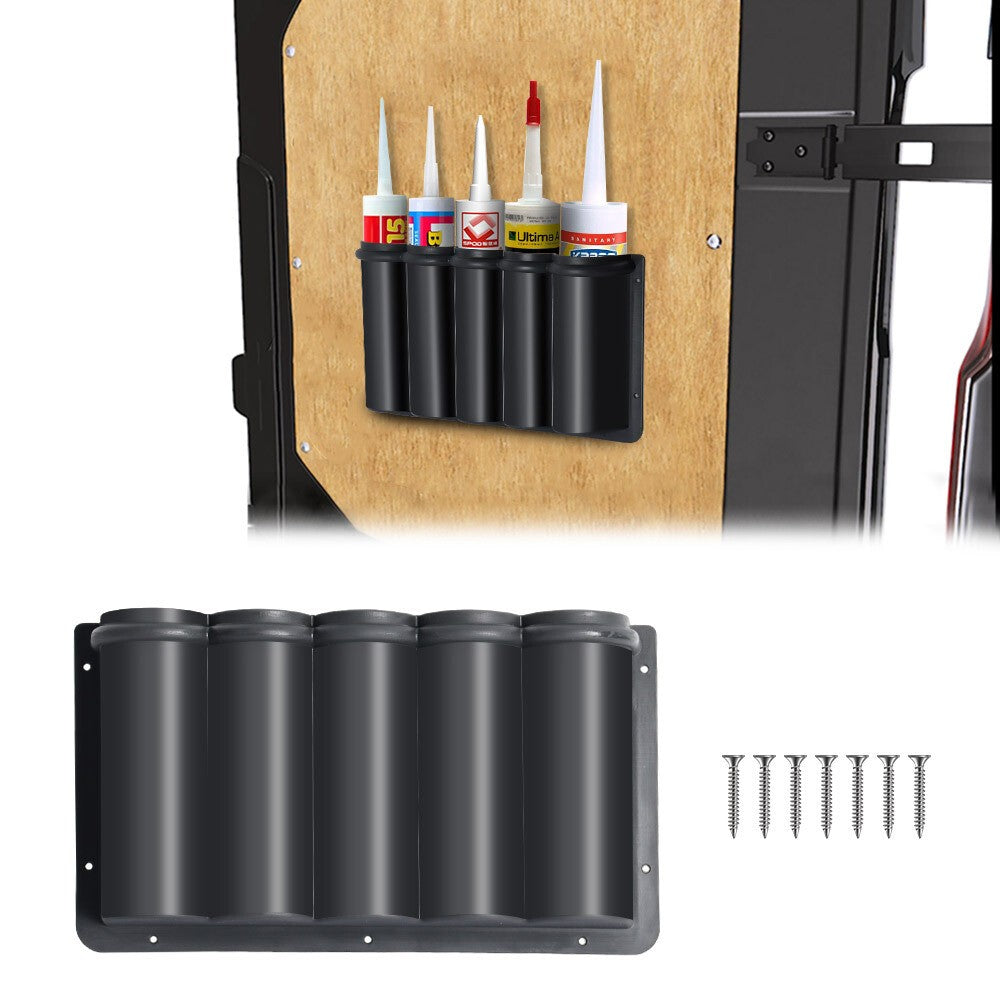 5Tube Holder Silicone Sealant Mastic Caulk Adhesive Tube For Van/Workshop/Garage