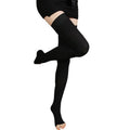Graduated Medical Compression Thigh High Support Stocking Open/Closed Toe Socks