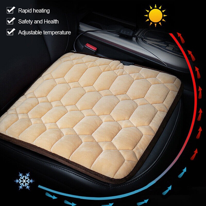 Electric Heating Pad USB Heated Seat Cushion Warm Pad for Home Chair Car Seats