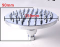 4/6/8inch Overhead Shower Head with Swivel Ball, High-Pressure Round ShowerHead