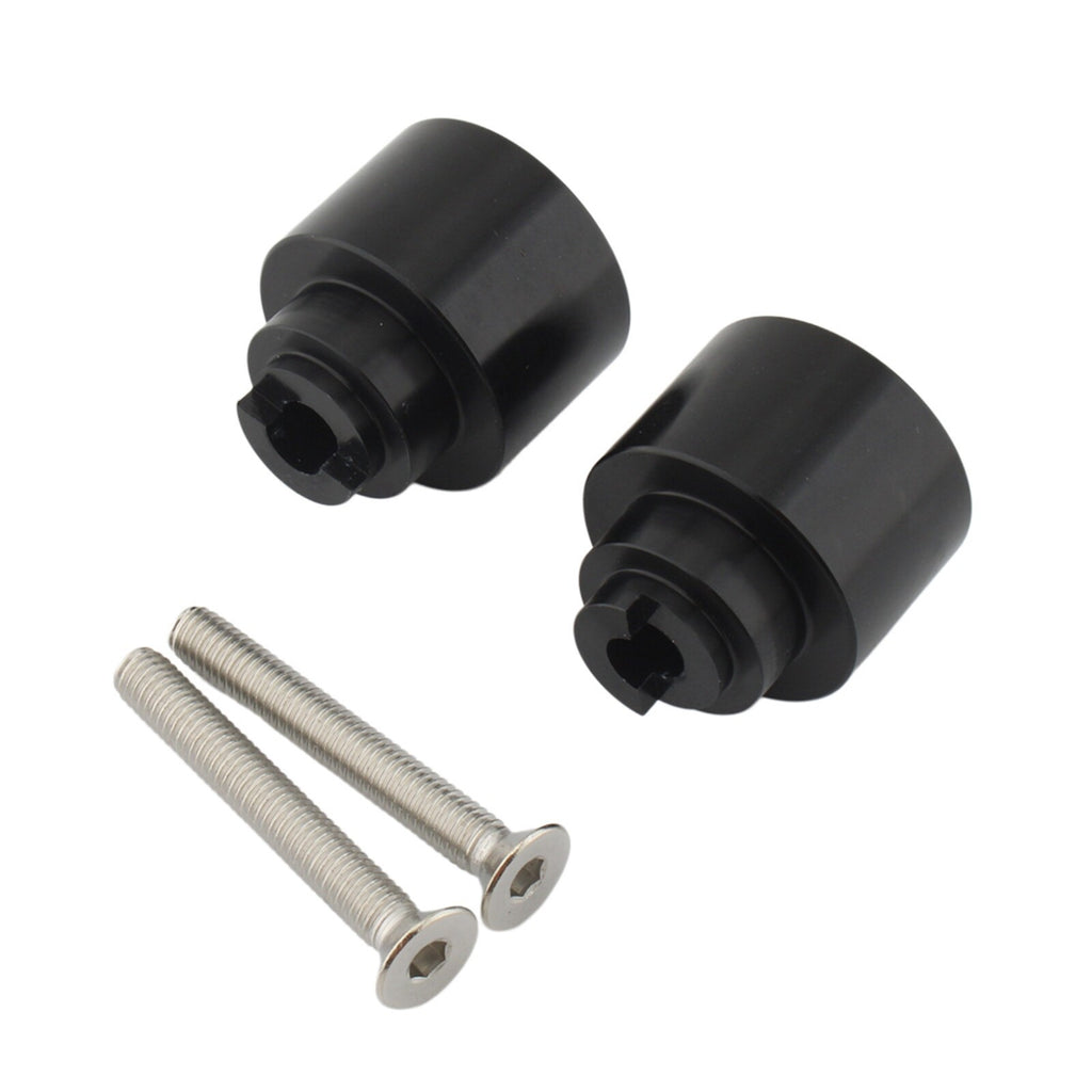 Black Bar Ends To Fit Honda Cbr600 900 1000 Vtr Bar End Weights Pair Motorcycle