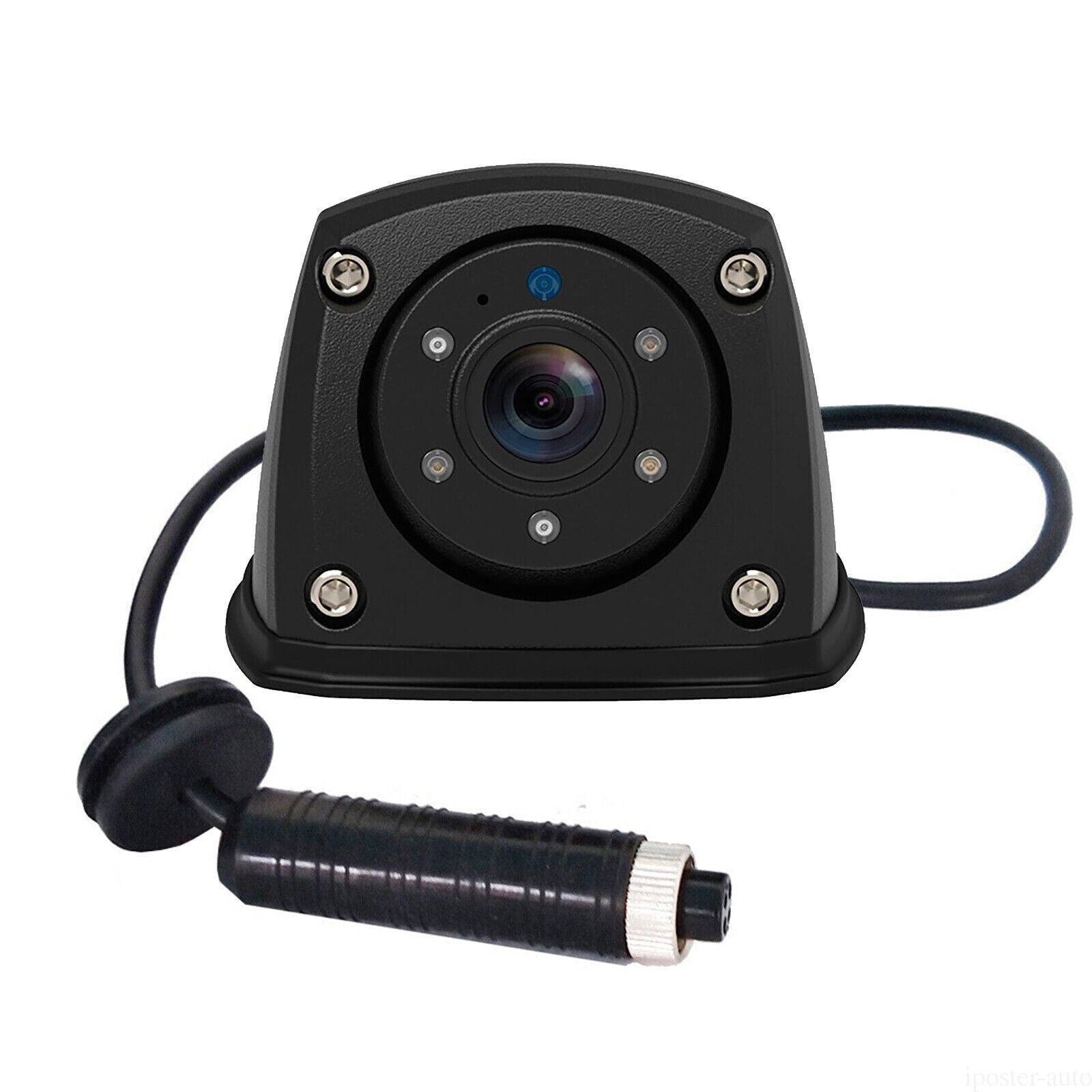 4PIN Forward/Side View Camera CCD IR LEDs Night Waterproof 9-24v Truck Caravan