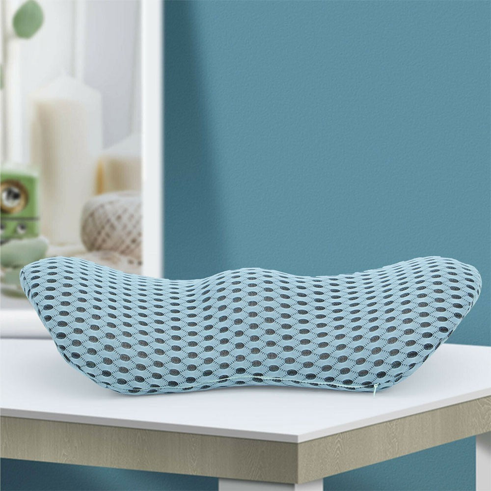 Lumbar Support Memory Pillow Bed Cushion for Sleep Lower Back Relief Pain UK