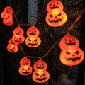 1String Lights Halloween Double layer Pumpkin LED Decoration House Party 3 Meter