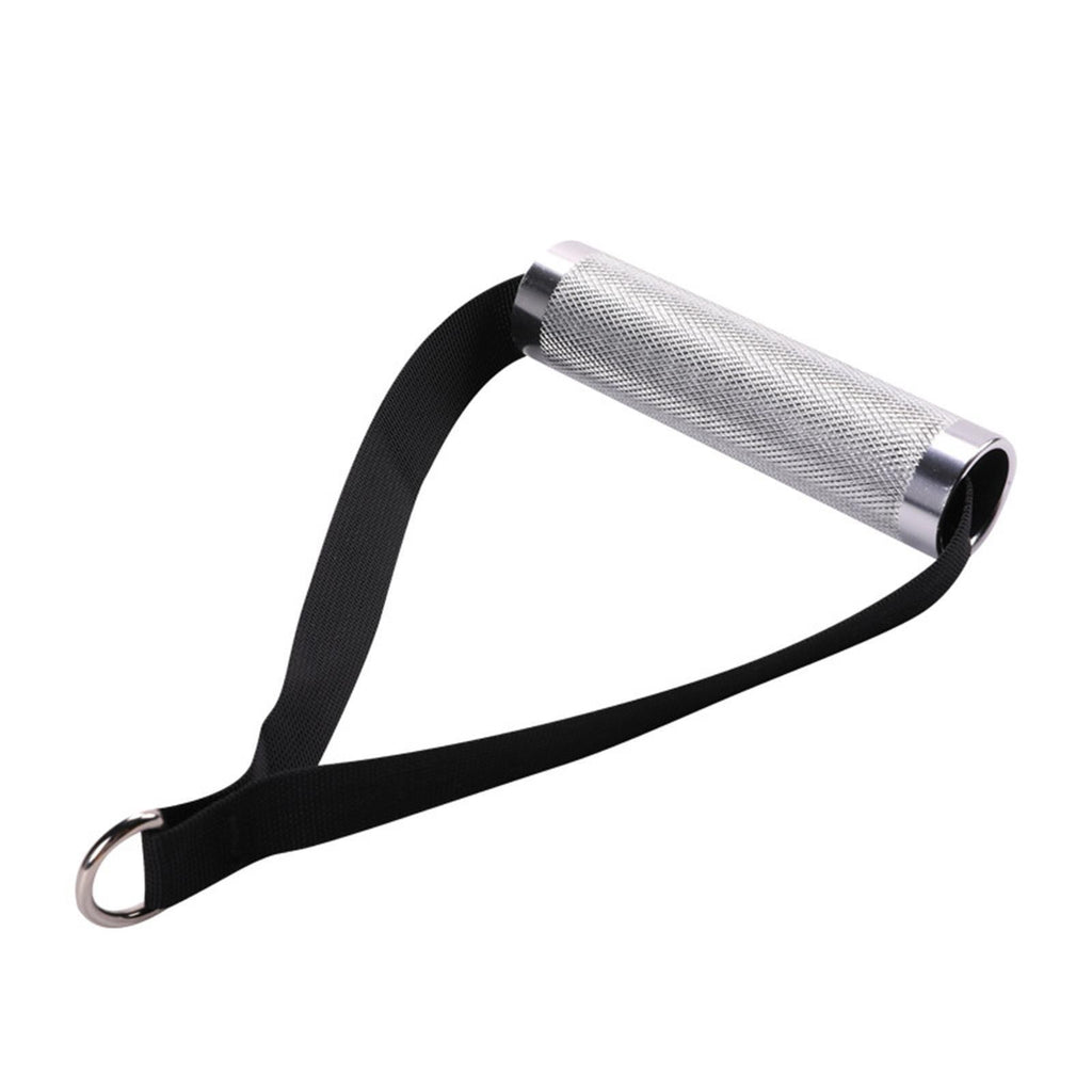 Fitness Metal Cable Handles Workout Handles 14cm with Metal D Buckle for Fitness