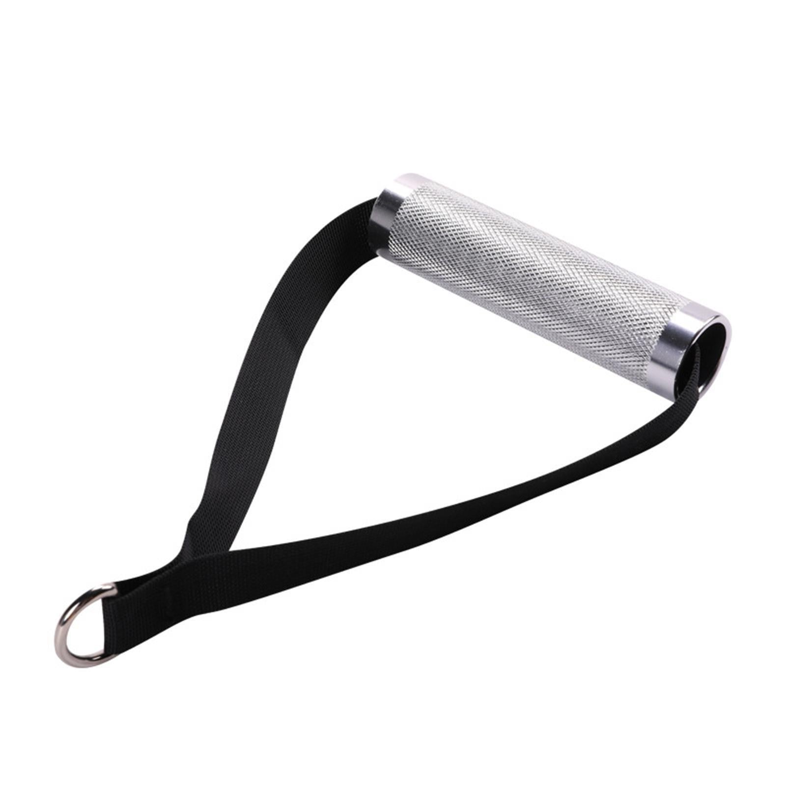 Fitness Metal Cable Handles Workout Handles 14cm with Metal D Buckle for Fitness