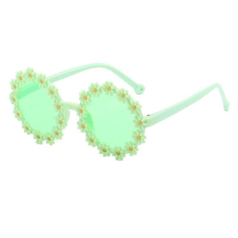Cute Flower-Shaped Sun-Protective Sunglasses For Children
