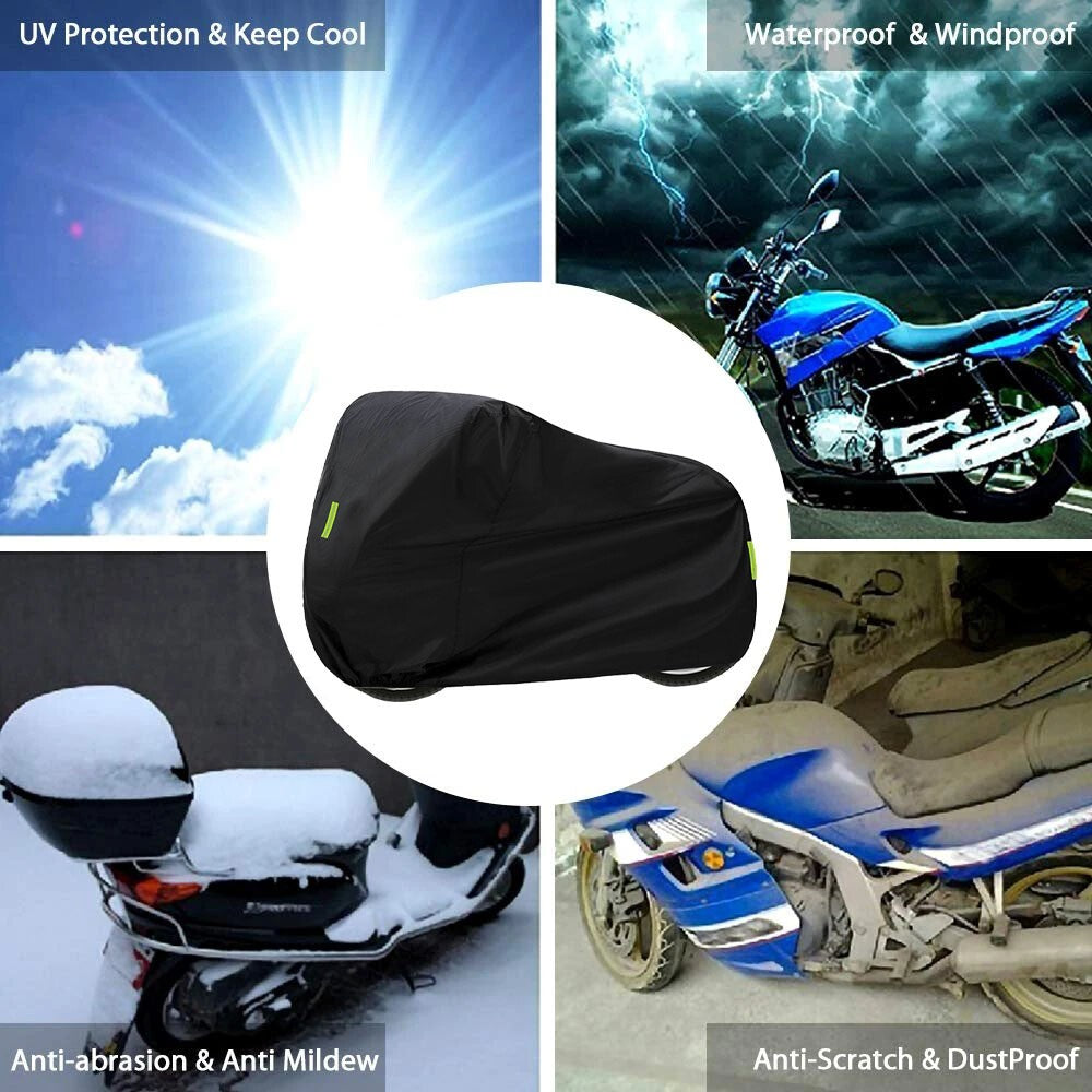 🔥Universal Bicycle Bike Motorbike Scooter Cover Waterproof UV Weather Resistant