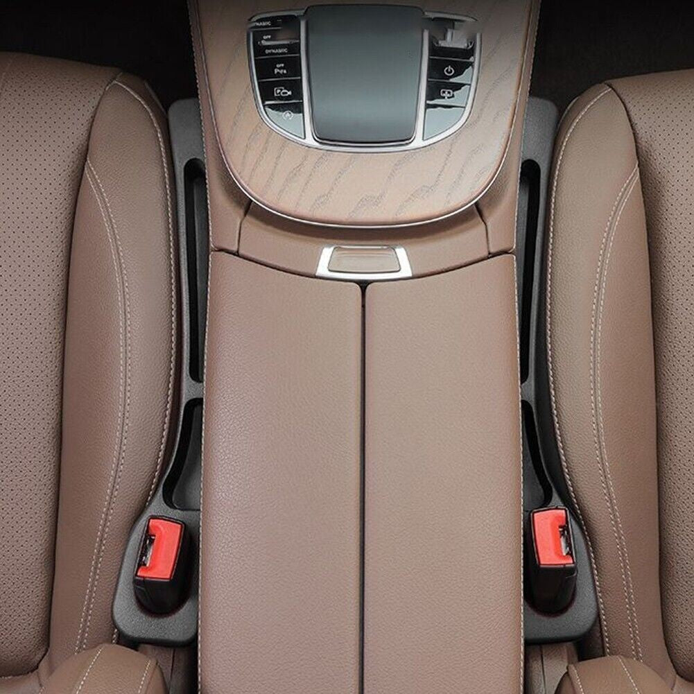 2Pcs Car Seat Gap Filler Side Seam Plug Strip Leak-proof Filling Strip Interior